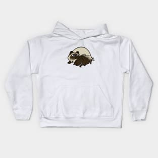 All Curled Up--Himalayan Style Kids Hoodie